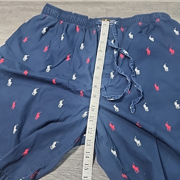 Ralph Lauren Mens blue Sleep  Shorts Sz M - Picture 7 of 8